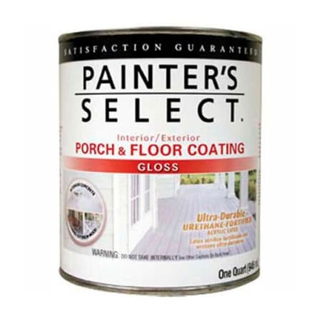 General Paint Painter's Select Urethane Fortified Gloss Porch & Floor Coating, Tile Red, Quart - 112188
